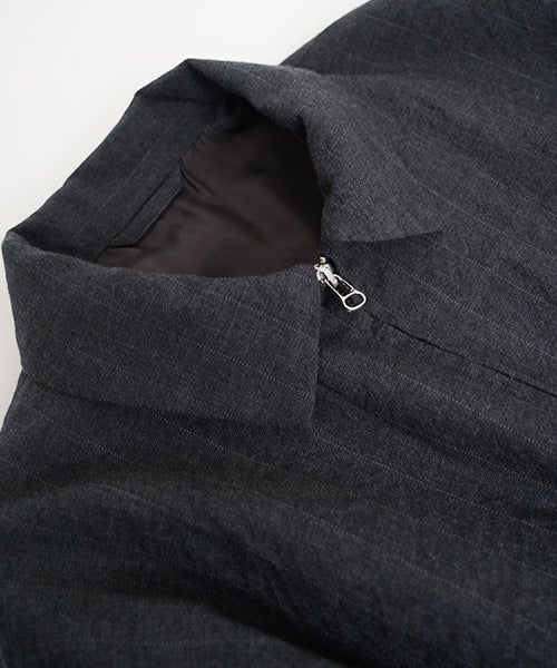 YOKO SAKAMOTOヨーコサカモトZIP BLOUSONCHARCOAL GRAY YS - 26AW - 15　
