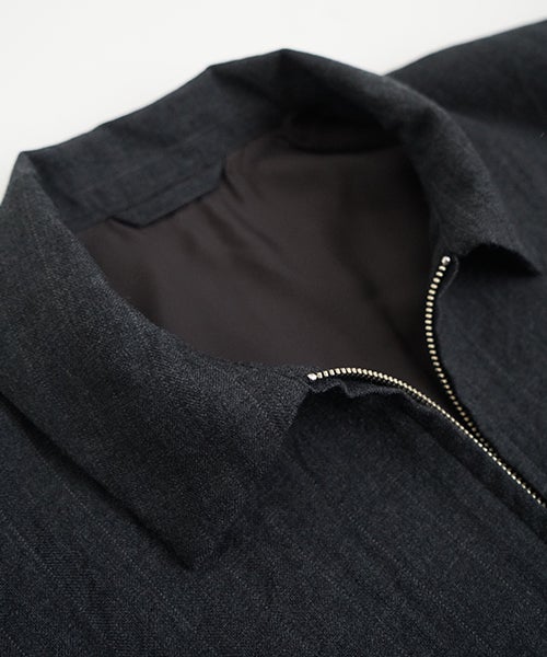 YOKO SAKAMOTOヨーコサカモトZIP BLOUSONCHARCOAL GRAY YS - 26AW - 15　