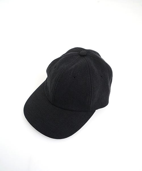 YOKO SAKAMOTOヨーコサカモトGIFT SHOP CAP MAX HIGH COUNT HEMP　[BLACK/YS - 26AW - GS - CAP