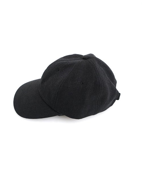 YOKO SAKAMOTOヨーコサカモトGIFT SHOP CAP MAX HIGH COUNT HEMP　[BLACK/YS - 26AW - GS - CAP