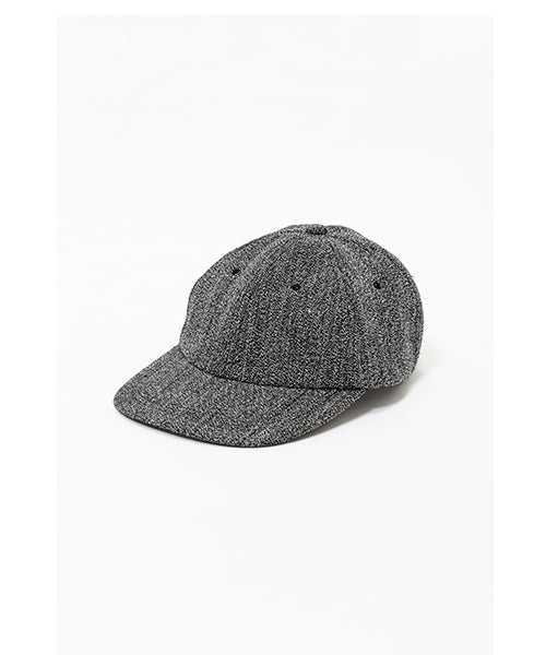 YOKO SAKAMOTOヨーコサカモトGIFT SHOP CAP MAX HIGH COUNT HEMP　[BLACK & BEIGE/YS - 26AW - GS - CAP