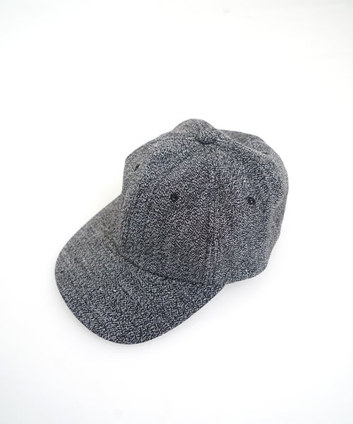 YOKO SAKAMOTOヨーコサカモトGIFT SHOP CAP MAX HIGH COUNT HEMP　[BLACK & BEIGE/YS - 26AW - GS - CAP