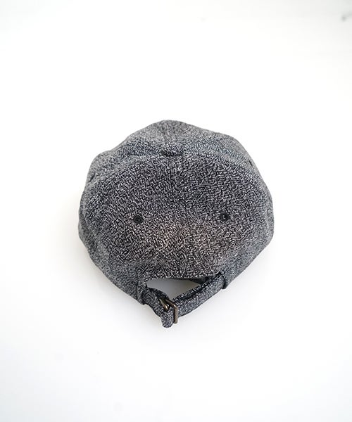 YOKO SAKAMOTOヨーコサカモトGIFT SHOP CAP MAX HIGH COUNT HEMP　[BLACK & BEIGE/YS - 26AW - GS - CAP