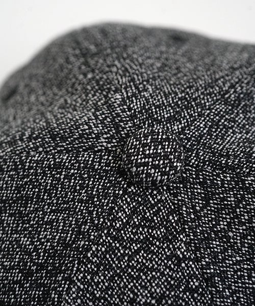 YOKO SAKAMOTOヨーコサカモトGIFT SHOP CAP MAX HIGH COUNT HEMP　[BLACK & BEIGE/YS - 26AW - GS - CAP