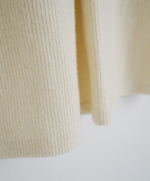 Mochiモチlib knit vest [ma26kn-02/off white]