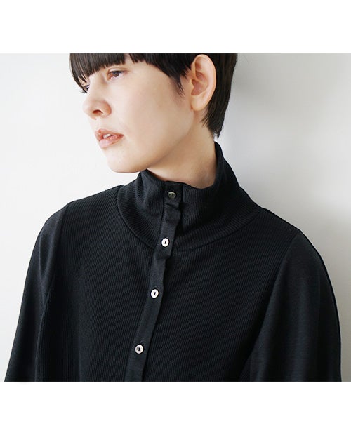 Mochiモチfront lib knit [black/ma26-kn-01 ] 