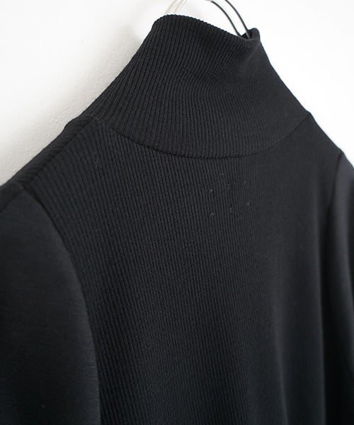 Mochiモチfront lib knit [black/ma26-kn-01 ] 