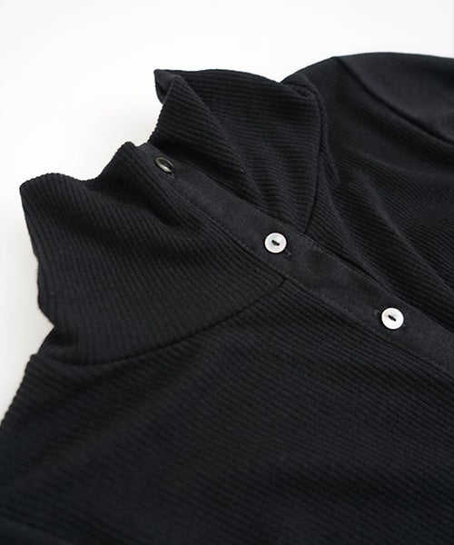 Mochiモチfront lib knit [black/ma26-kn-01 ] 
