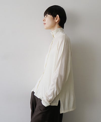Mochiモチfront lib knit [ off white/ma26-kn-01 ]