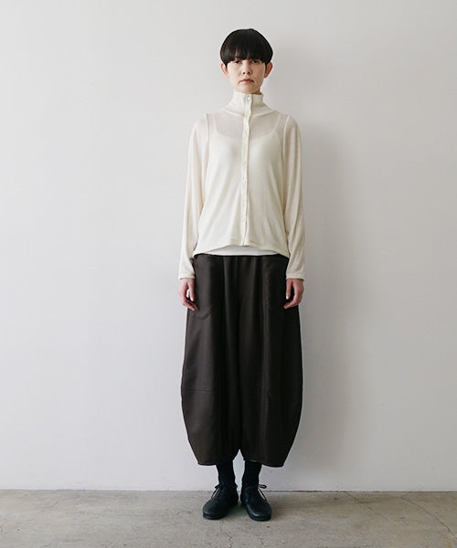 Mochiモチfront lib knit [ off white/ma26-kn-01 ]