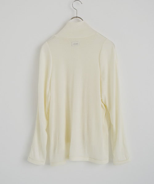 Mochiモチfront lib knit [ off white/ma26-kn-01 ]