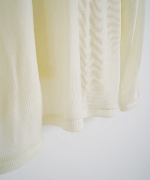 Mochiモチfront lib knit [ off white/ma26-kn-01 ]