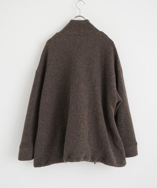 Mochiモチrib knit cardigan [dark mocha/ma26-kn-03] 