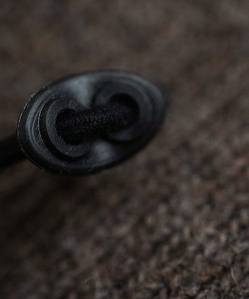 Mochiモチrib knit cardigan [dark mocha/ma26-kn-03] 