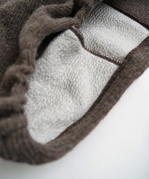 Mochiモチrib knit cardigan [dark mocha/ma26-kn-03] 