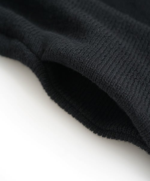  Mochiモチrib knit cardigan [black/ma26-kn-03]