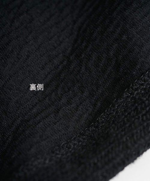  Mochiモチrib knit cardigan [black/ma26-kn-03]