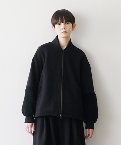 Mochiモチsweat blouson [black/ma25hm-jk-01]