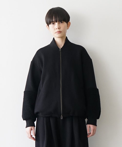 Mochiモチsweat blouson [black/ma25hm-jk-01]
