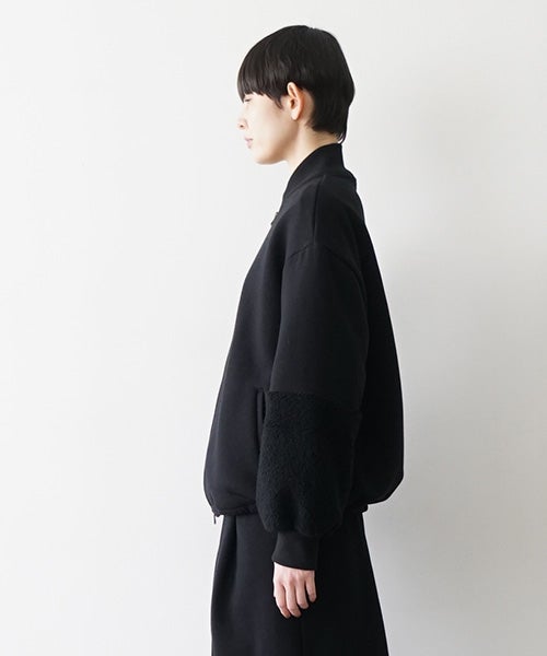 Mochiモチsweat blouson [black/ma25hm-jk-01]