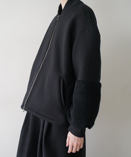 Mochiモチsweat blouson [black/ma25hm-jk-01]