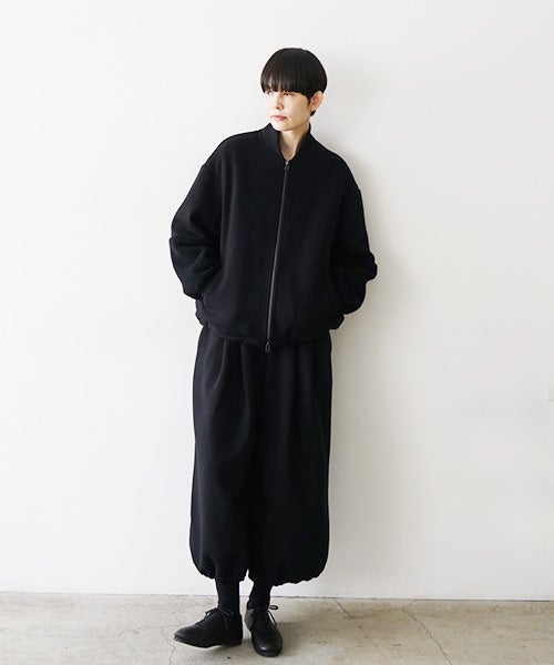 Mochiモチsweat blouson [black/ma25hm-jk-01]