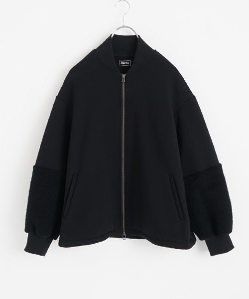 Mochiモチsweat blouson [black/ma25hm-jk-01]