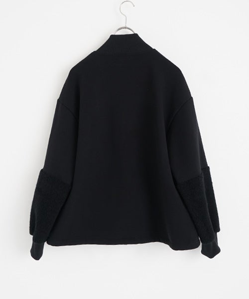Mochiモチsweat blouson [black/ma25hm-jk-01]