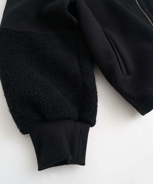 Mochiモチsweat blouson [black/ma25hm-jk-01]