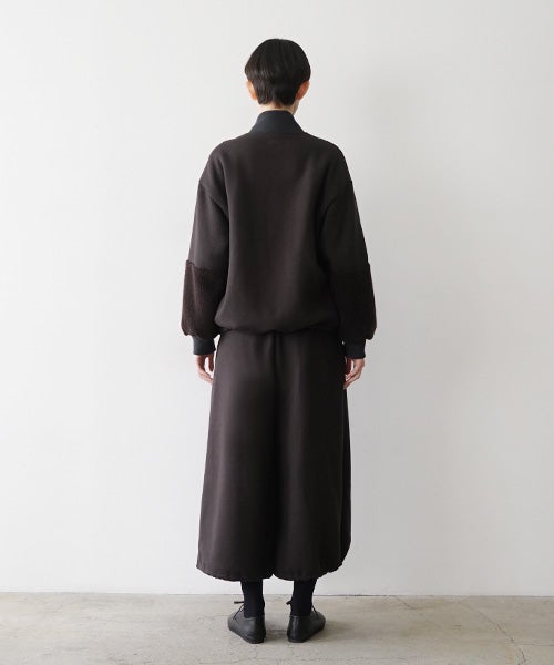 Mochiモチsweat blouson [darK kmocha/ma25hm-jk-01]