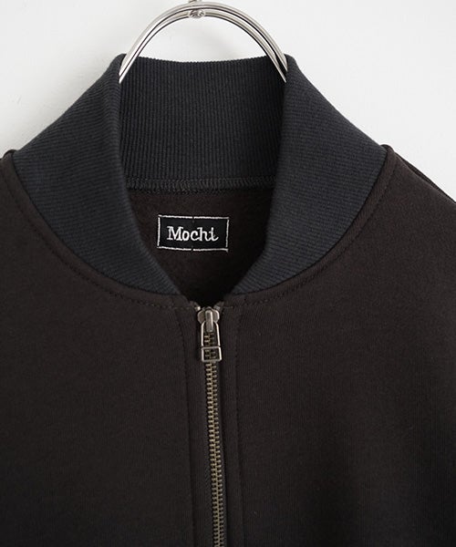 Mochiモチsweat blouson [darK kmocha/ma25hm-jk-01]