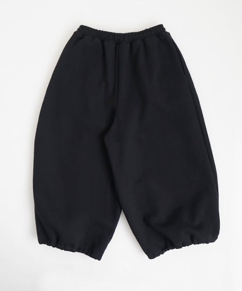  Mochiモチ sweat tuck wide pants　 [black/ma25hm-pt-01]