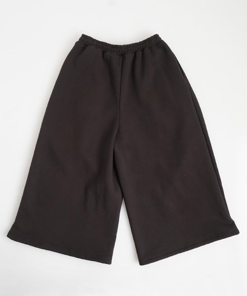 Mochiモチsweat tuck wide pants [darkmocha/ma25hm-pt-01] 