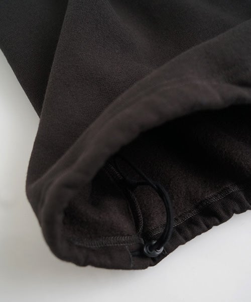 Mochiモチsweat tuck wide pants [darkmocha/ma25hm-pt-01] 